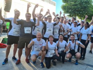 The 18th AOK company run took place on August 12, 2022 and hotset was at the start.