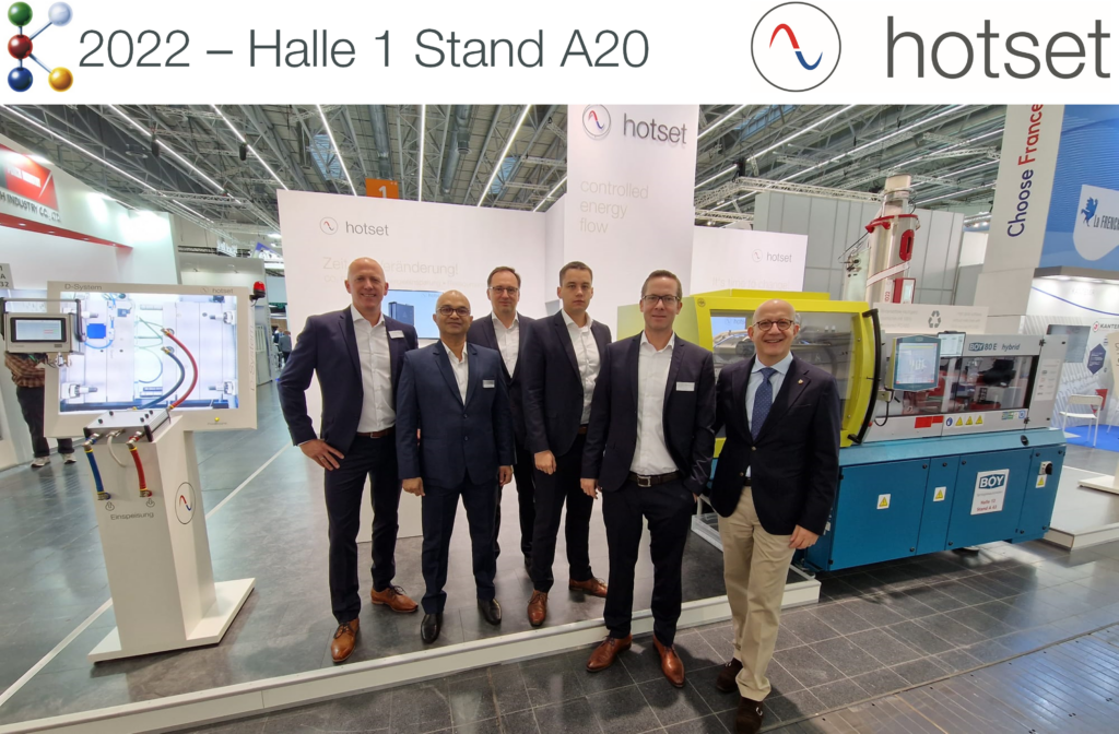 hotset group photo at the K trade fair in Düsseldorf from 19 - 26 October 2022