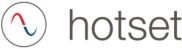 Das hotset Logo: Wärmemanagement in der industriellen Beheizungstechnik